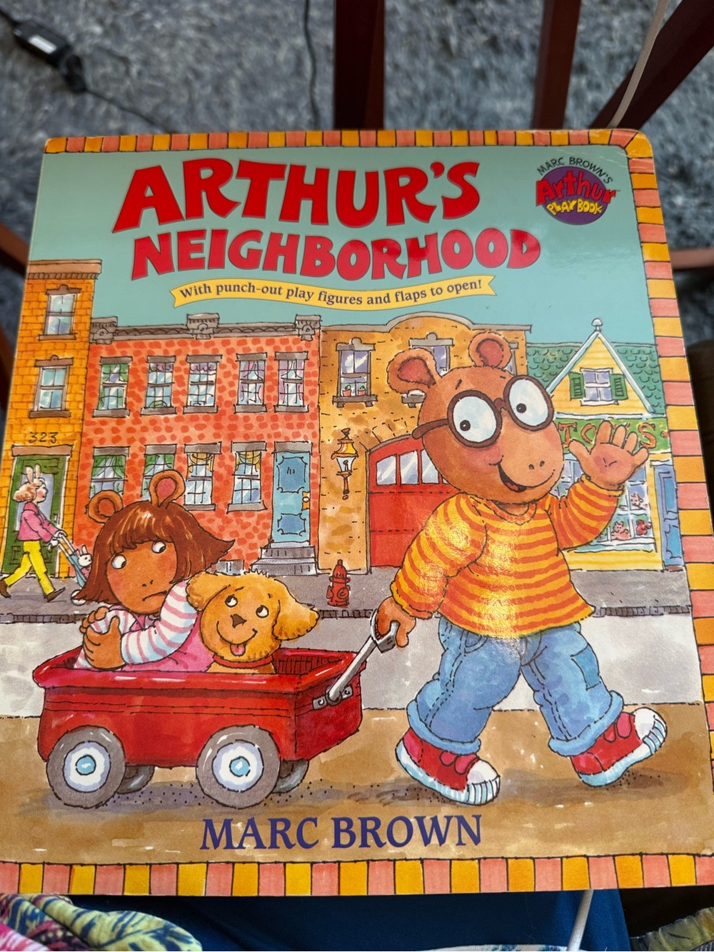 Arthur's Neighborhood CardBoard Book by Marc Brown